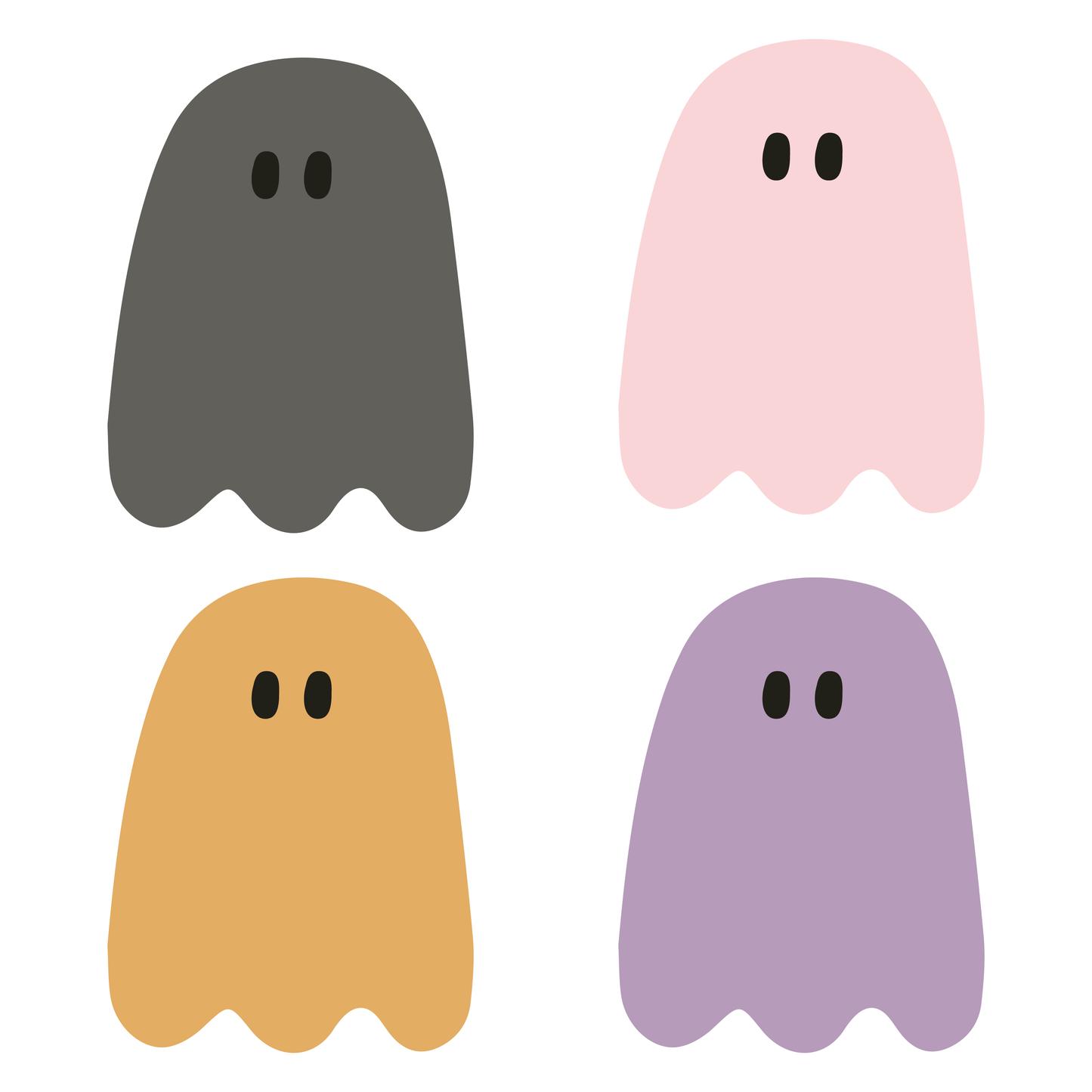 Boo Purple - Window Decal