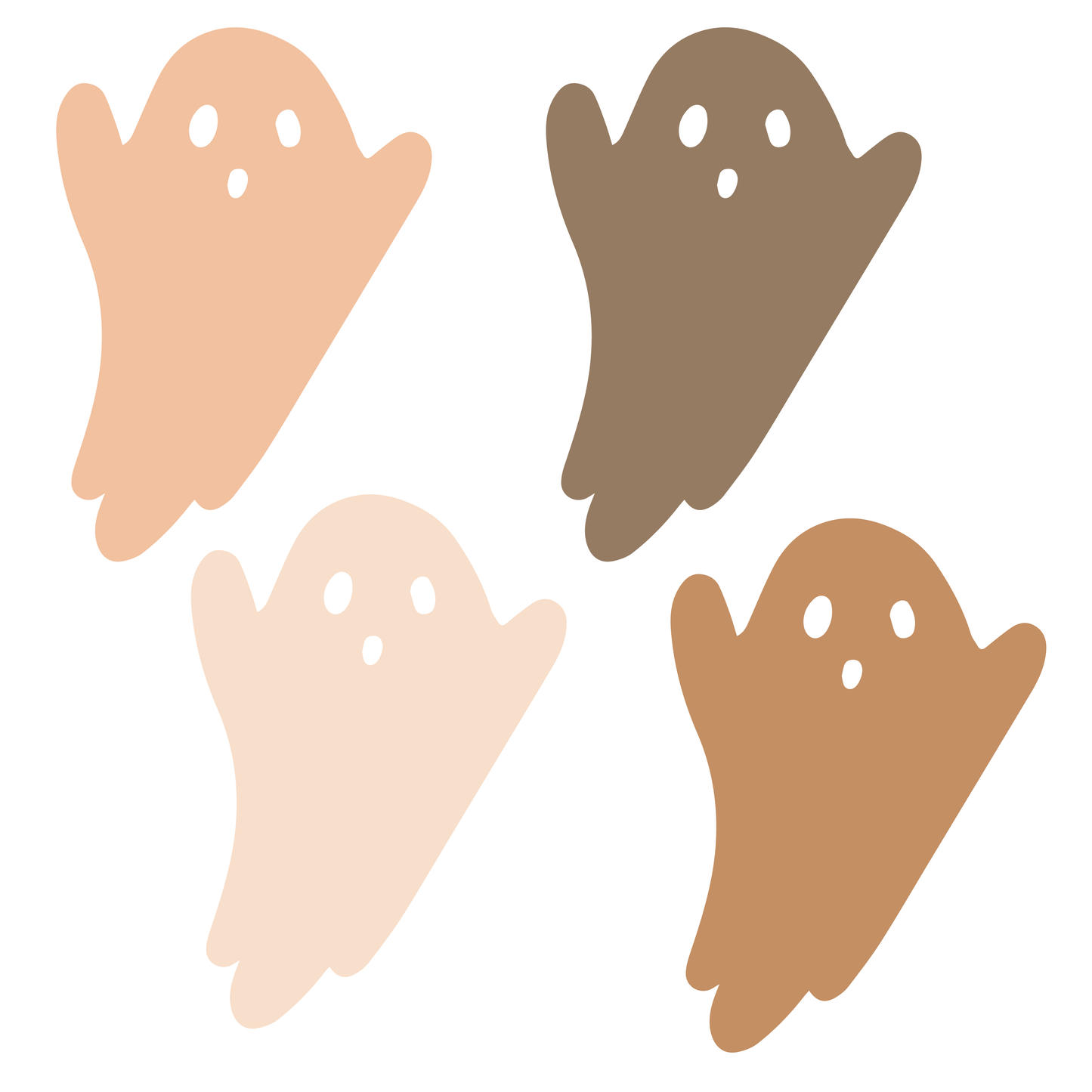 Not so scary Ghost - Window Decal