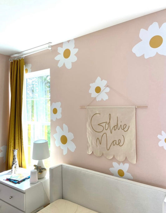 Messy Daisy Decal Set