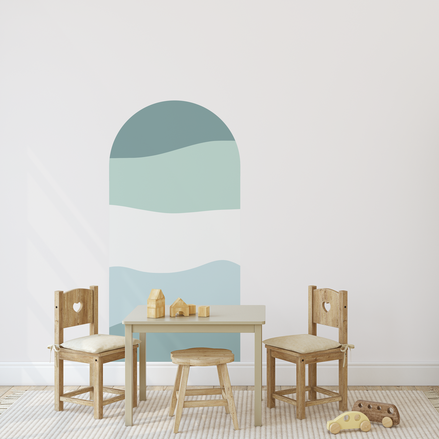Earth Boho Arch Decal
