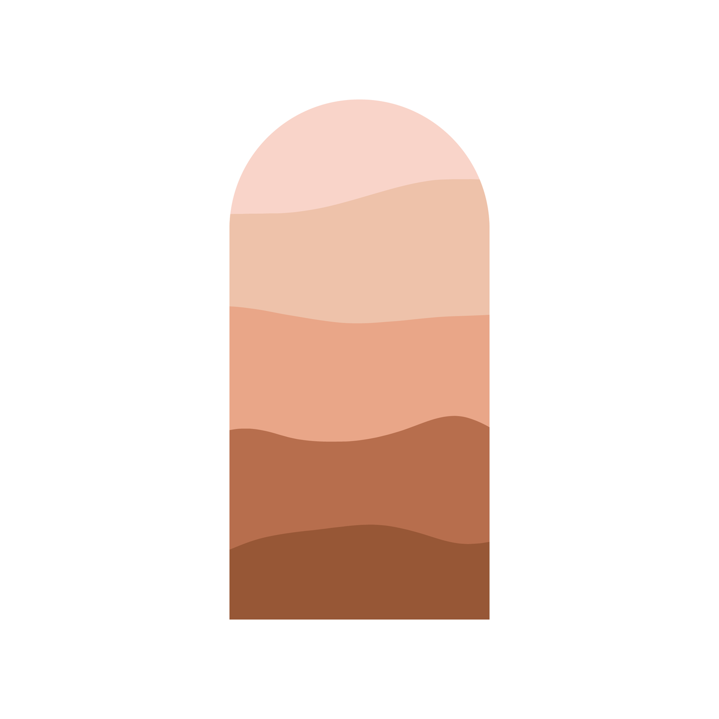 Earth Boho Arch Decal