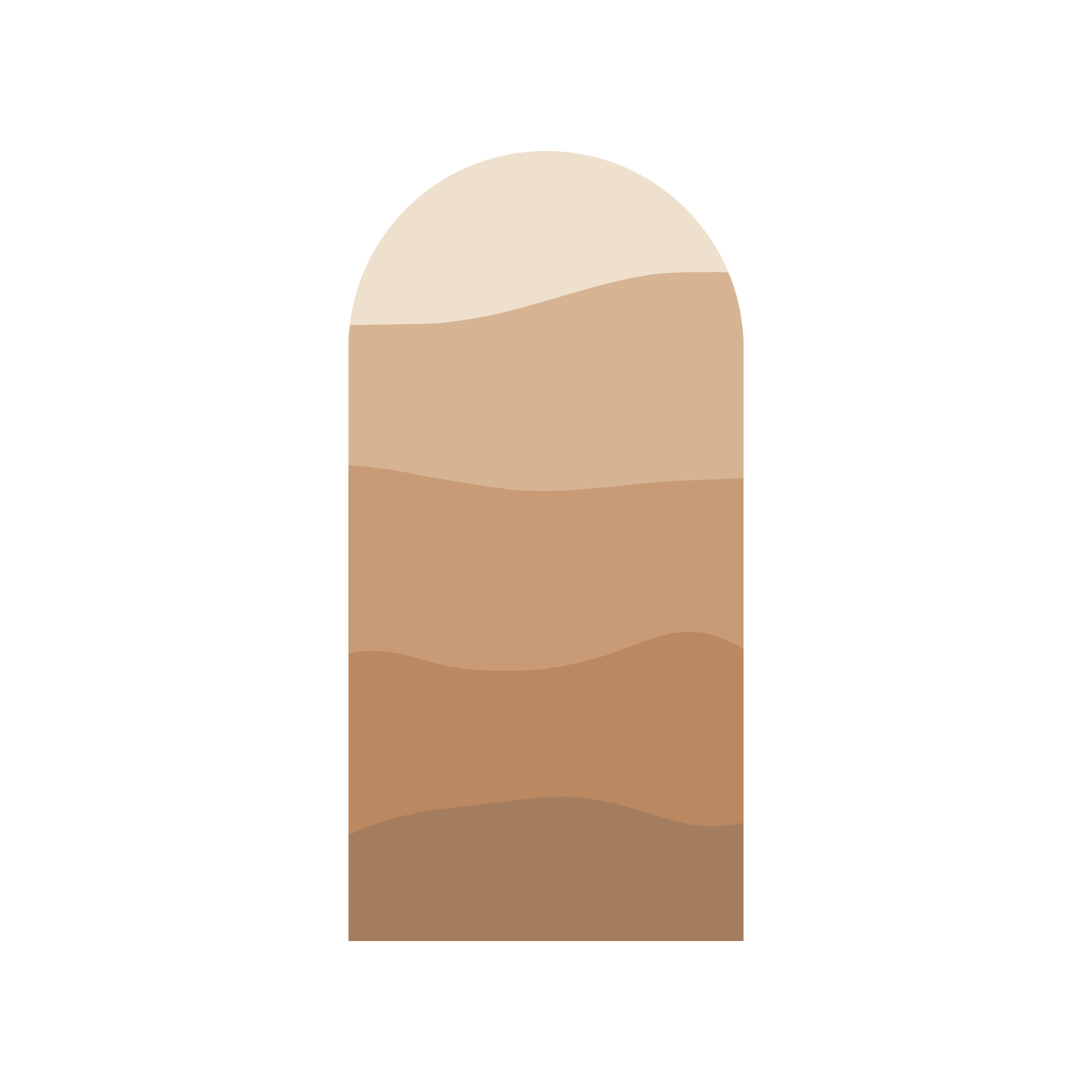 Earth Boho Arch Decal