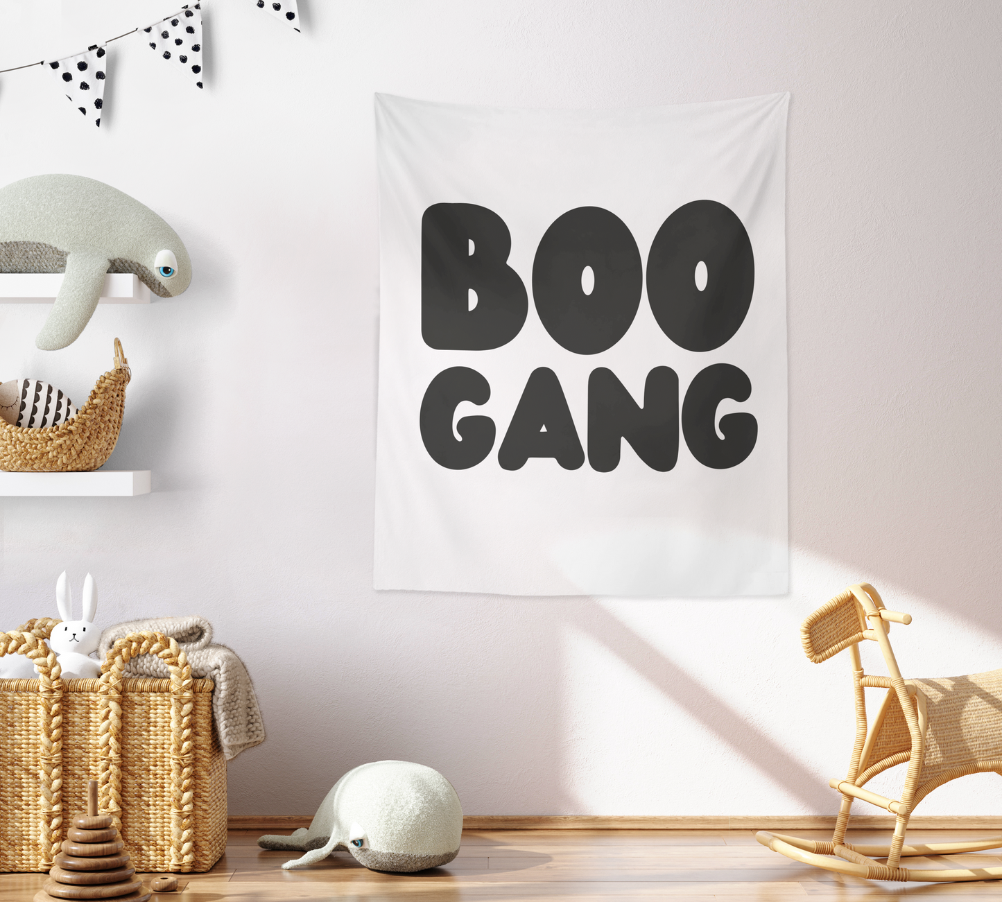 Boo Tapestry, Wall Decor, Banner, Halloween Banner, Boo Banner, Halloween decor