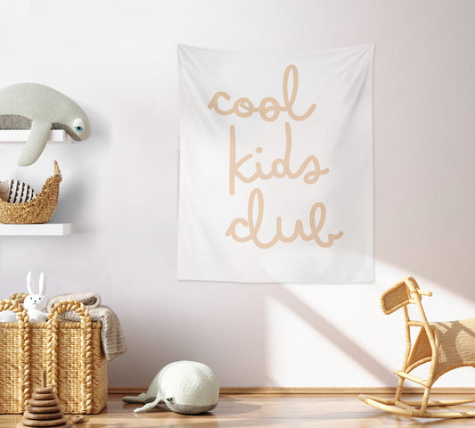 Cool Kids Tapestry, Wall Decor, Banner