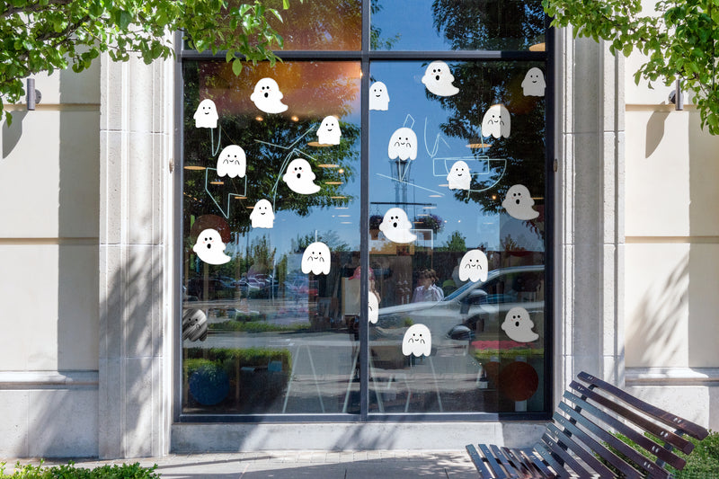 Cute Ghost - Window Decal