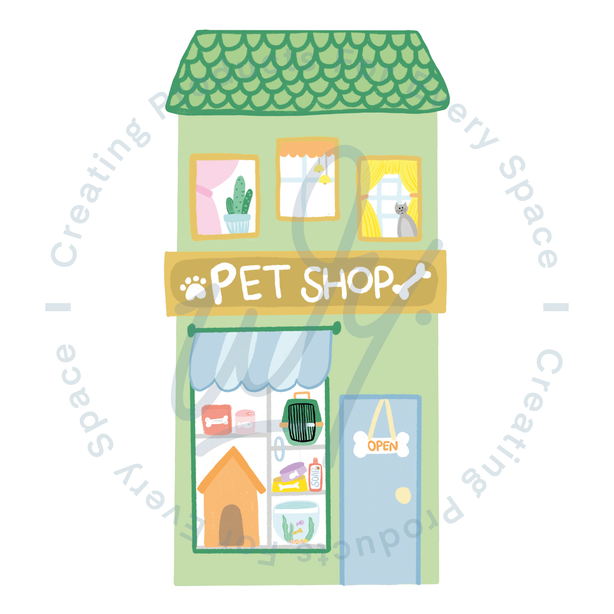 Pet Shop Decal