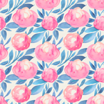 Cotton Candy Flower Contact Paper  - pack of 3 rolls (24x48" each)