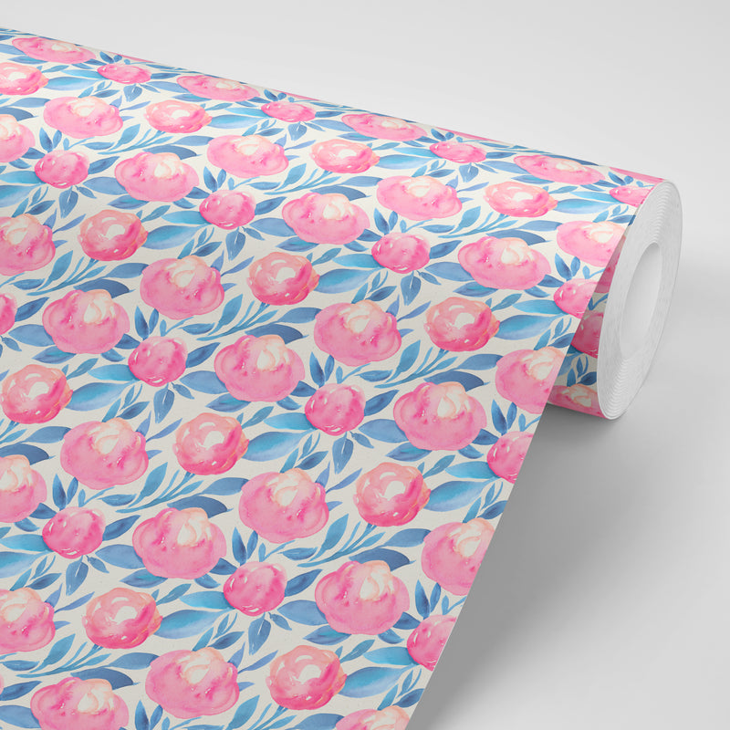 Cotton Candy Flower Contact Paper  - pack of 3 rolls (24x48" each)