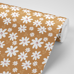 Flower Sketch Contact Paper  - pack of 3 rolls (24x48" each)