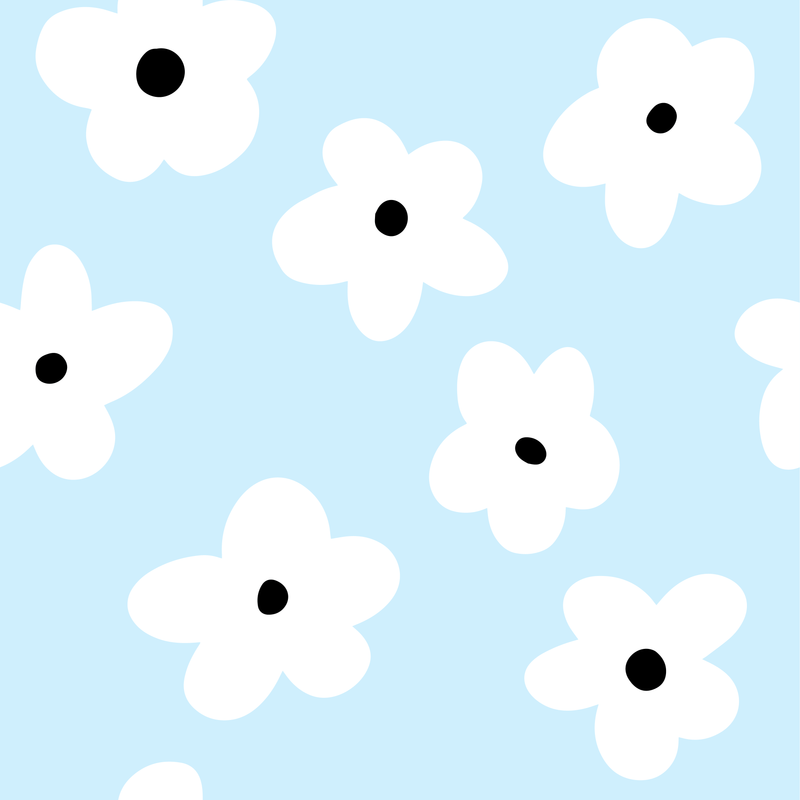 Flowers Contact Paper  - pack of 3 rolls (24x48" each)