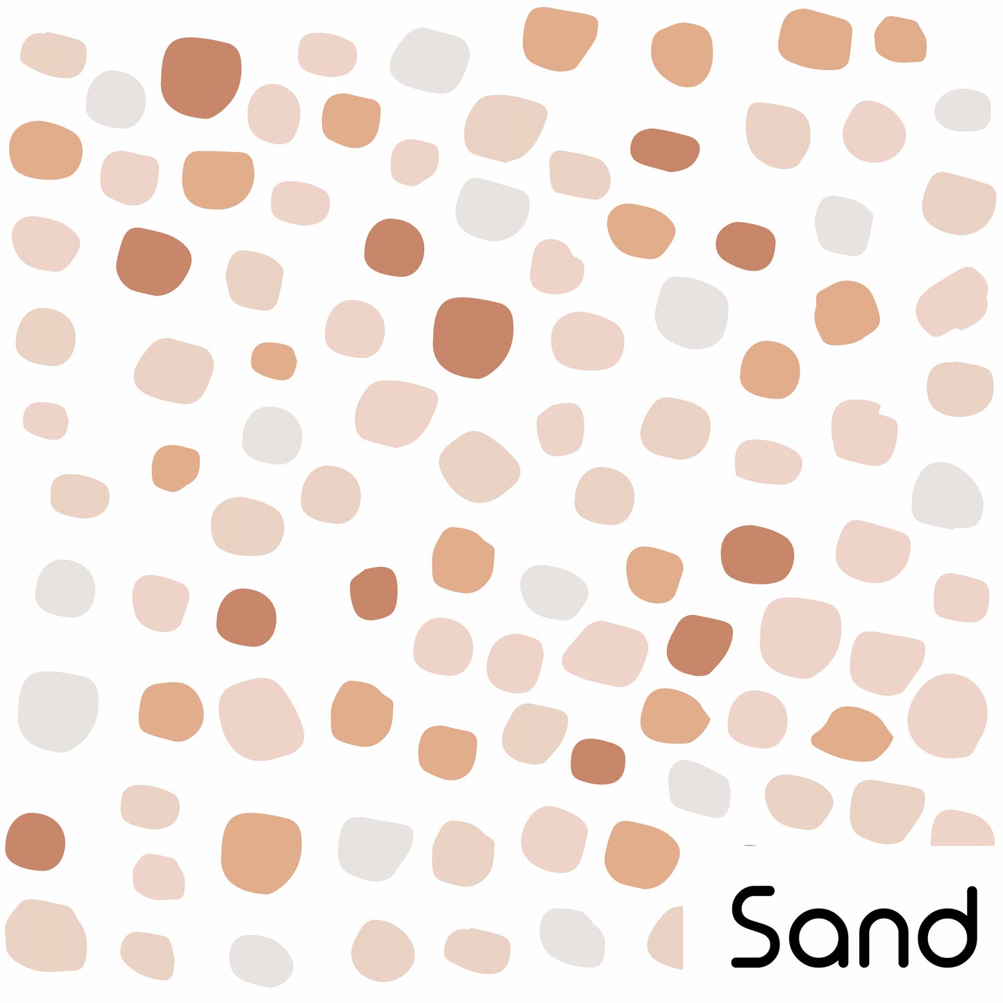 Irregular Dots Sand Decals