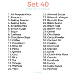 40 Pantry Labels