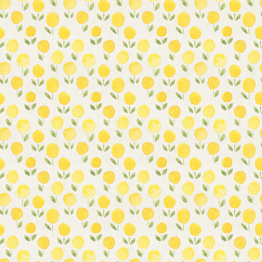 Lemon Tree Contact Paper  - pack of 3 rolls (24x48" each)