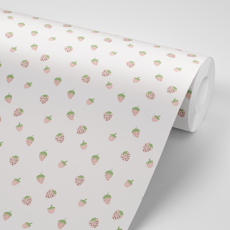 Strawberry Milkshake Contact Paper  - pack of 3 rolls (24x48" each)