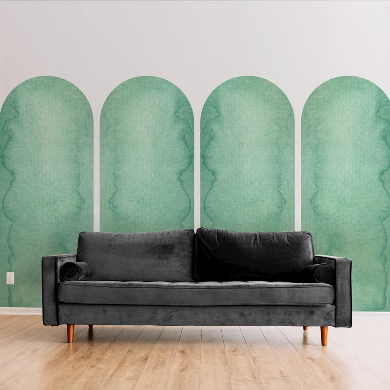 Double Watercolor Arch Decal Set